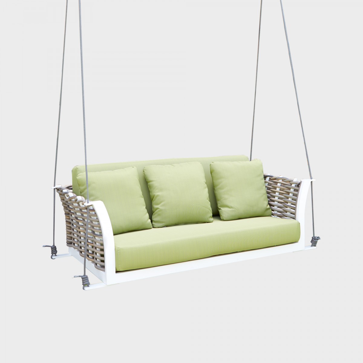 rattan hanging daybed